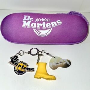 Dr.  Martens Umbrella With Carrying Case  & Key Chain Limited Edition